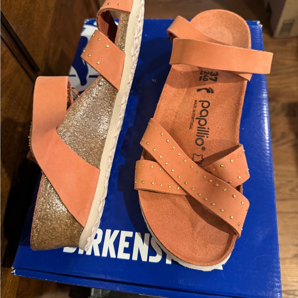 Birkenstock Lola Wedge Sandal Size EU 37  NWOT